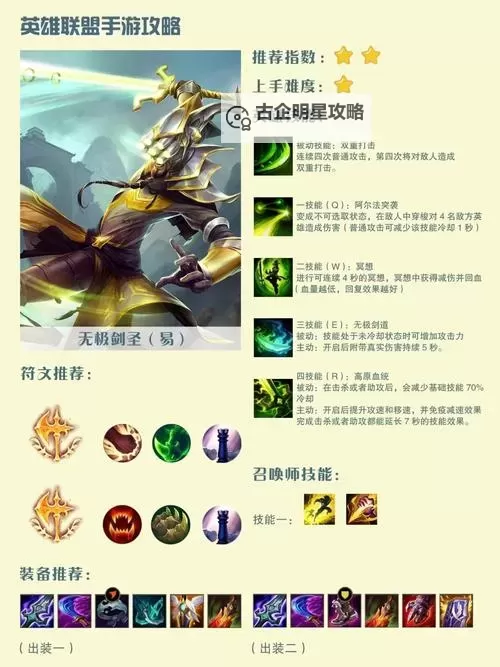 LOL螳螂主什么副什么:英雄技能详解与玩法攻略图2