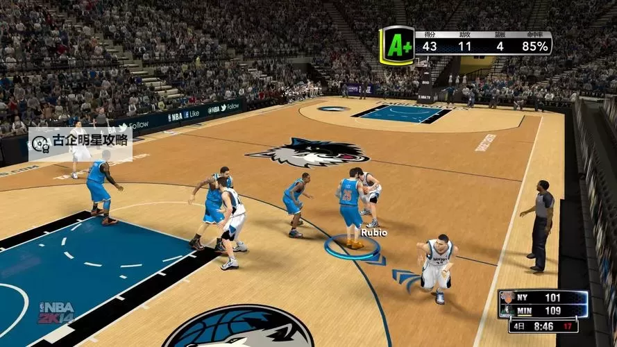 2K14怎么玩？详细攻略教你2k14怎么投篮图1