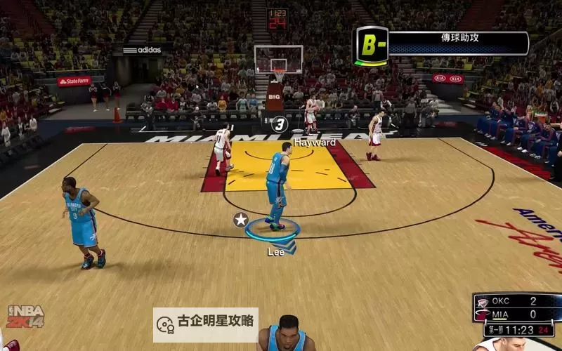 NBA2K14怎么卡位技巧与方法详解图1
