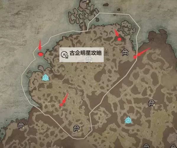 《暗黑破坏神4》地狱狂潮神秘宝箱位置分布图2