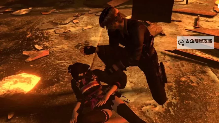 生化危机妹子被丧尸咬死：绝望中的最后一吻图1