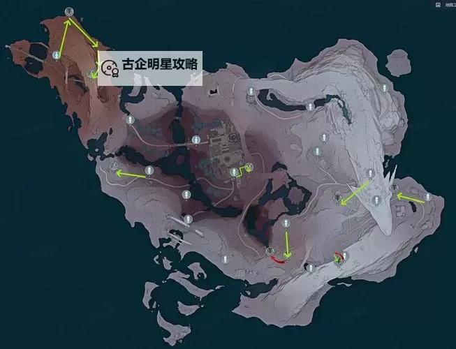 《鸣潮》隐世回光3Cost声骸刷取路线图1