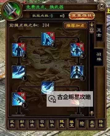 征途羽林完美加点攻略：全面解析最佳技能配置与实战技巧图1