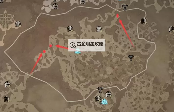 《暗黑破坏神4》地狱狂潮神秘宝箱位置分布图1