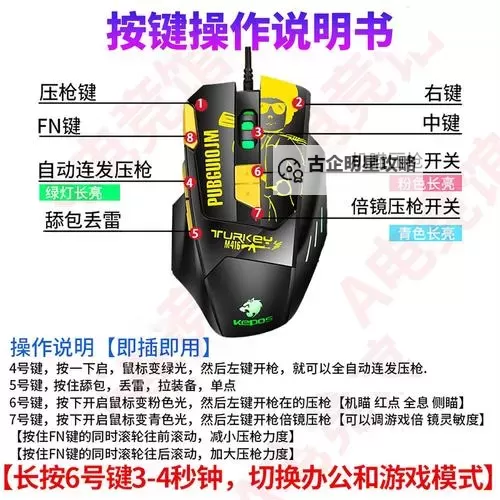 《绝地求生》鼠标速度设置及压枪、射击技巧图2