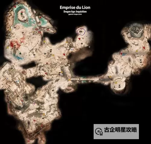 龙腾世纪:审判 盗贼Tempest专精所需道具掉落位置地图图1