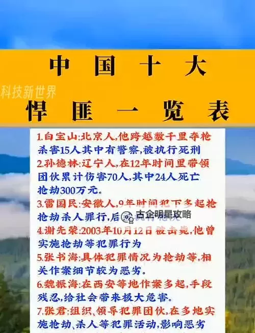 揭秘中国十大黑社会：背后的阴影与影响图2
