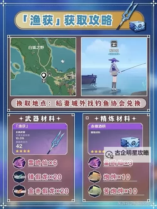 《原神》渔获获取方法及强度评级 3.3鱼叉怎么获得图2