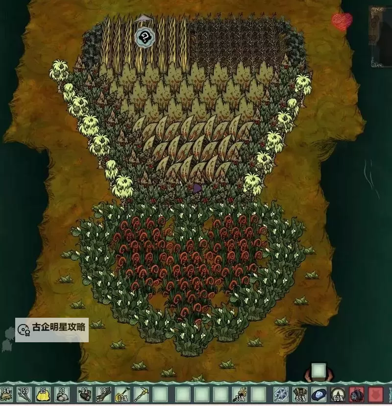 《饥荒》豪华基地建设布局图 大型基地布局图图1