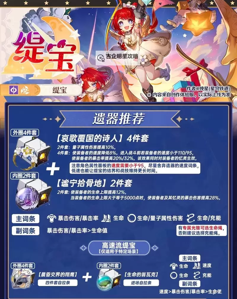 《崩坏星穹铁道》2.3下半UP角色养成攻略图1