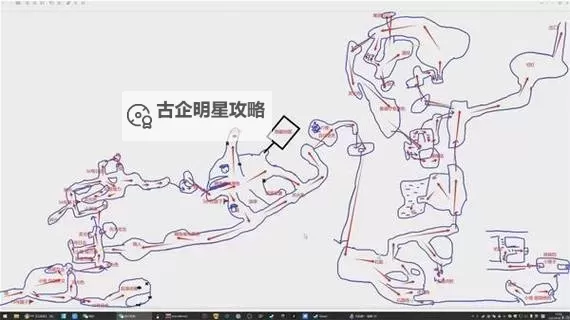 《光与影33号远征队》遗忘的战场手绘地图分享 遗忘的战场收集品位置标注图1