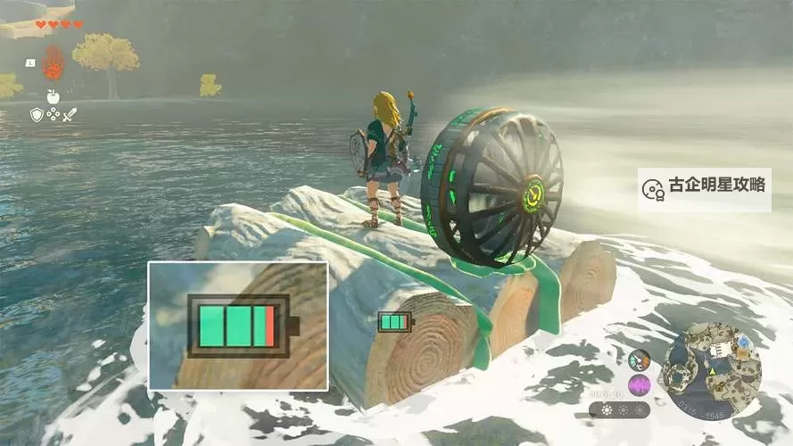 《塞尔达传说王国之泪》低耗能单人飞行器建造方法图1