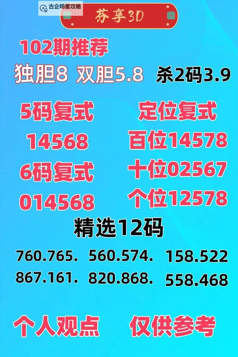 诸葛玩彩就一个独胆：稳赢秘笈与投注技巧图2