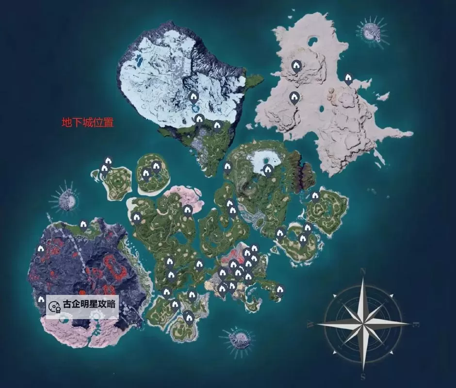 《幻兽帕鲁》艾基鲁迦位置说明 艾基鲁迦在哪图1