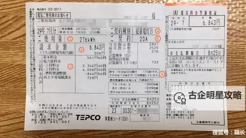 日本免费三色电费大全:省钱攻略与节能指南全解析图1