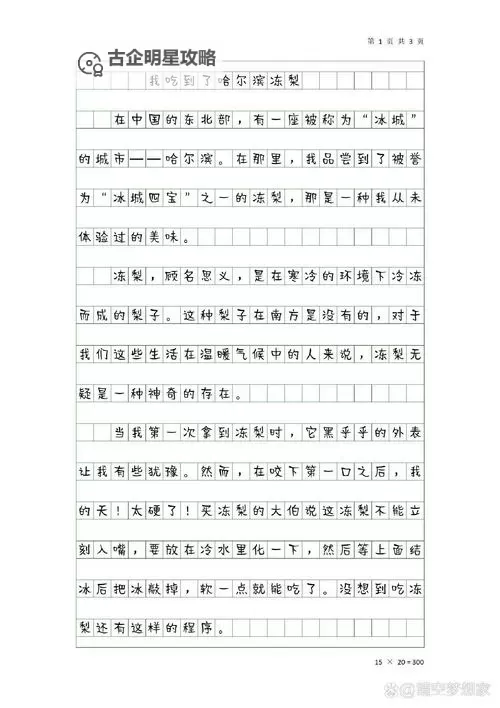 做错一道题放一个冰块作文:用冷静面对错误的成长之路图1