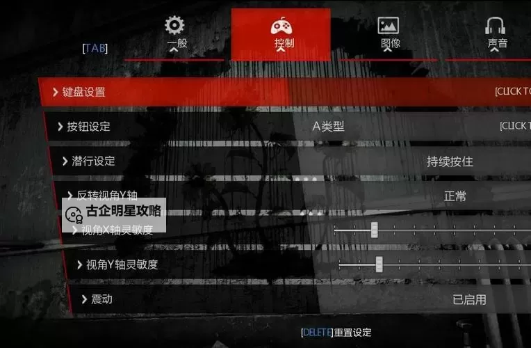 《尘埃4》界面与选项汉化图 菜单中文翻译图1