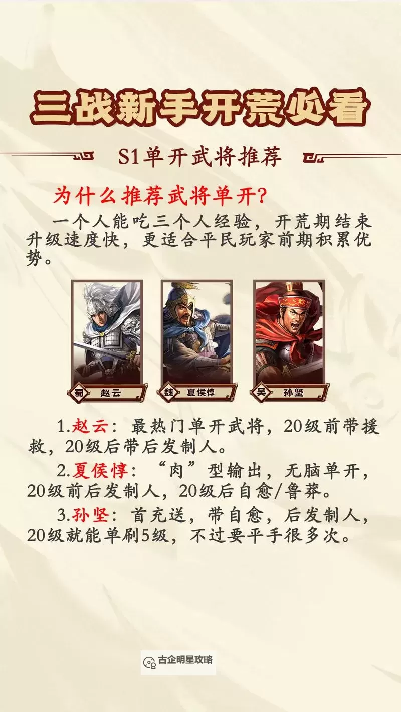 《武神三国志》新手游戏全攻略 新手游戏指南图1