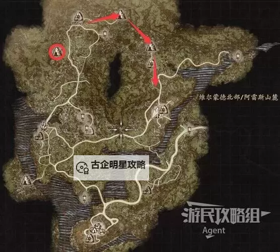 《龙之信条2》洞窟收集地图 全洞窟位置攻略图1