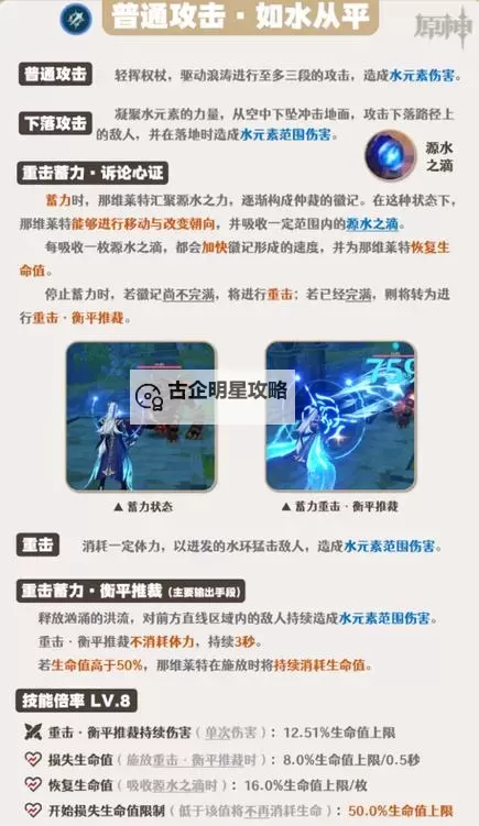 《原神》4.5那维莱特全方位攻略 那维莱特技能天赋与出装配队讲解图1