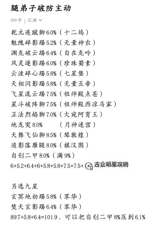 《这就是江湖》弟子天赋培养总结与建议分享图2