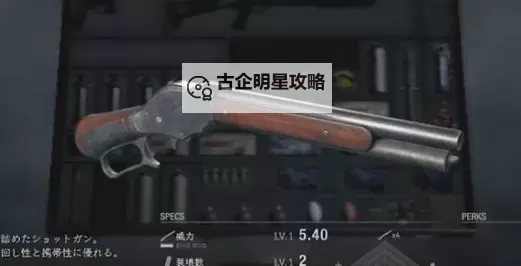 《生化危机保护伞小队》全武器名称及武器属性图鉴图1