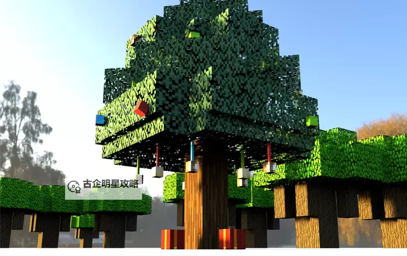 《我的世界》圣诞老人建筑作品展示 圣诞节建筑图1