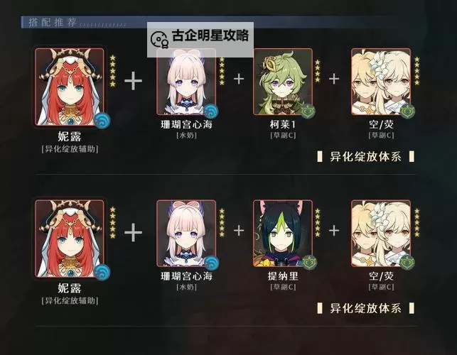 《原神》4.2妮露绽放阵容配队详解图1