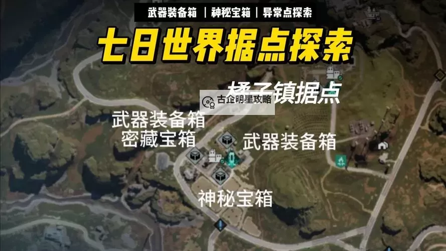 《七日世界》中途镇聚落探索任务教学 中途镇宝箱收集攻略图1