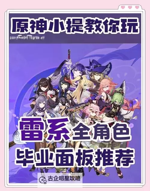 原神雷系角色哪些厉害 雷元素角色强度排行图1