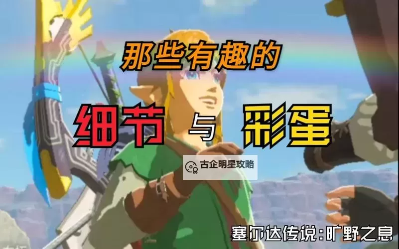 《塞尔达传说》系列彩蛋与细节一览 系列彩蛋盘点图1